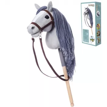 TOOTINY HOPPIHORSE Cavalo de pau A4 cinzento