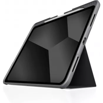 STM Dux Plus Folio para iPad Pro 11 polegadas / iPad Air 4.ª/5.ª geração - preto/transparente