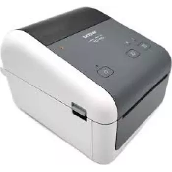 Impressora de etiquetas térmica direta Brother TD-4215D, 203 dpi, 4 polegadas, USB/série, preto/cinzento