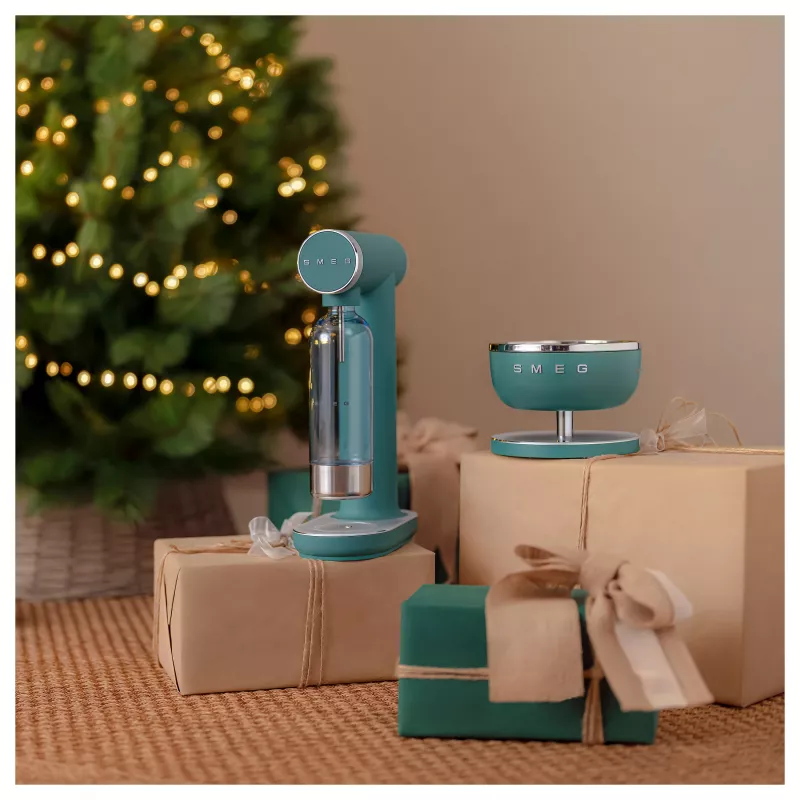Máquina de soda Smeg Collezione Aesthetic Emerald Green (SKC01EGM)