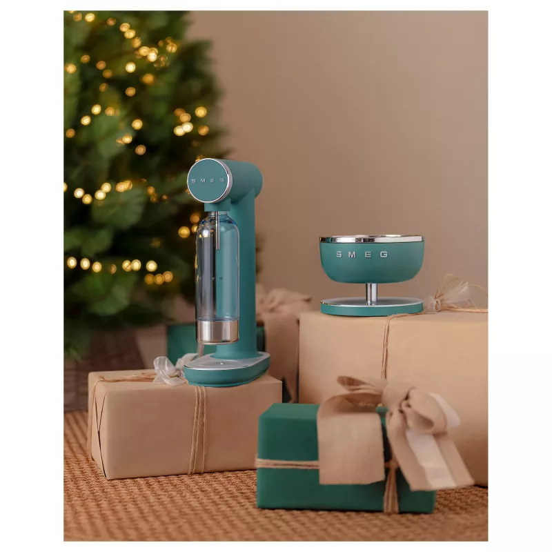Máquina de soda Smeg Collezione Aesthetic Emerald Green (SKC01EGM)