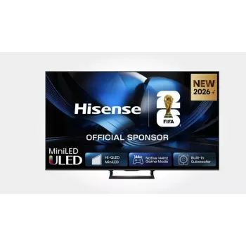 TV Smart Hisense 65U7SE 65 inch 4K ULED Mini-LED com Dolby Vision IQ e Dolby Atmos