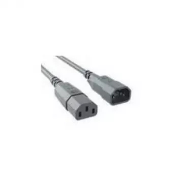 Cabo de extensão Bachmann IEC C14 para C13 1,0 m cinzento (356.902)