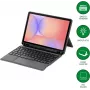 Capa com teclado 4smarts Solid Pro QWERTZ para Samsung Galaxy Tab S10 Lite (496609)
