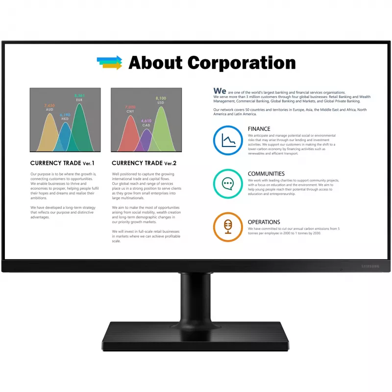 Monitor Samsung LF27T450FQRXEN 27