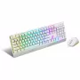 Conjunto de teclado e rato para gaming MSI Vigor GK30 Combo White (DE Layout)