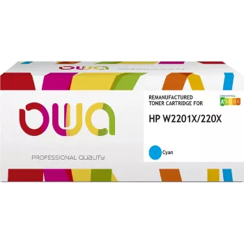 ARMOR ALL OWA Cartucho de toner compatível para HP W2201X / 220X ciano (5.500 páginas) K16557OW