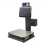 OLYMPIA WK1 sistema de balança POS - ecrã tátil de 10,1 polegadas, Android 11, conforme com TSE, preto (944001003)