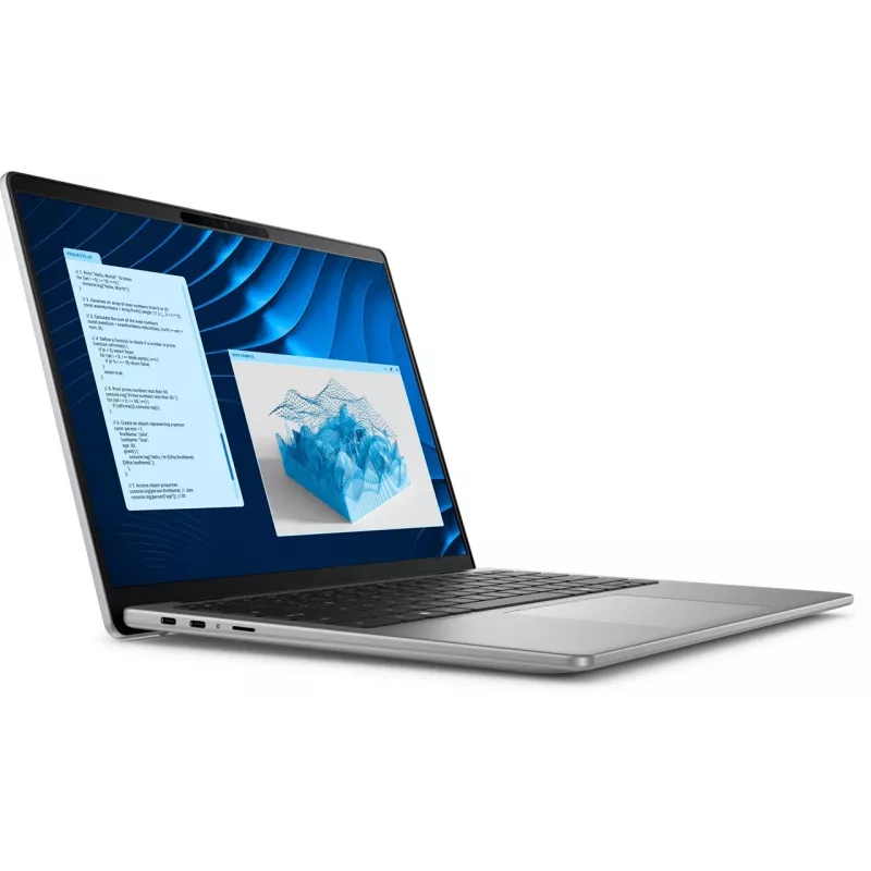 Dell Latitude 5455 Portátil, Snapdragon X Plus X1P-42-100, 16GB RAM, 512GB SSD, ecrã FHD+ de 14,0 inch, Gráficos Qualcomm Adreno, Leitor de impressões digitais, Câmara FHD IR, Teclado retroiluminado, Windows 11 Pro, 3 anos ProSupport