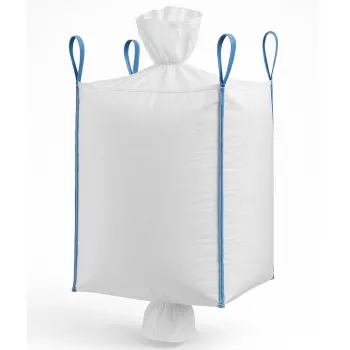 EXTRALINK Big Bag U+2 90x90x160cm 1000kg com bico de descarga