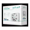 Fonte de alimentação DeepCool PS750G WH 750W ATX 3.1 totalmente modular 80 Plus Gold branca