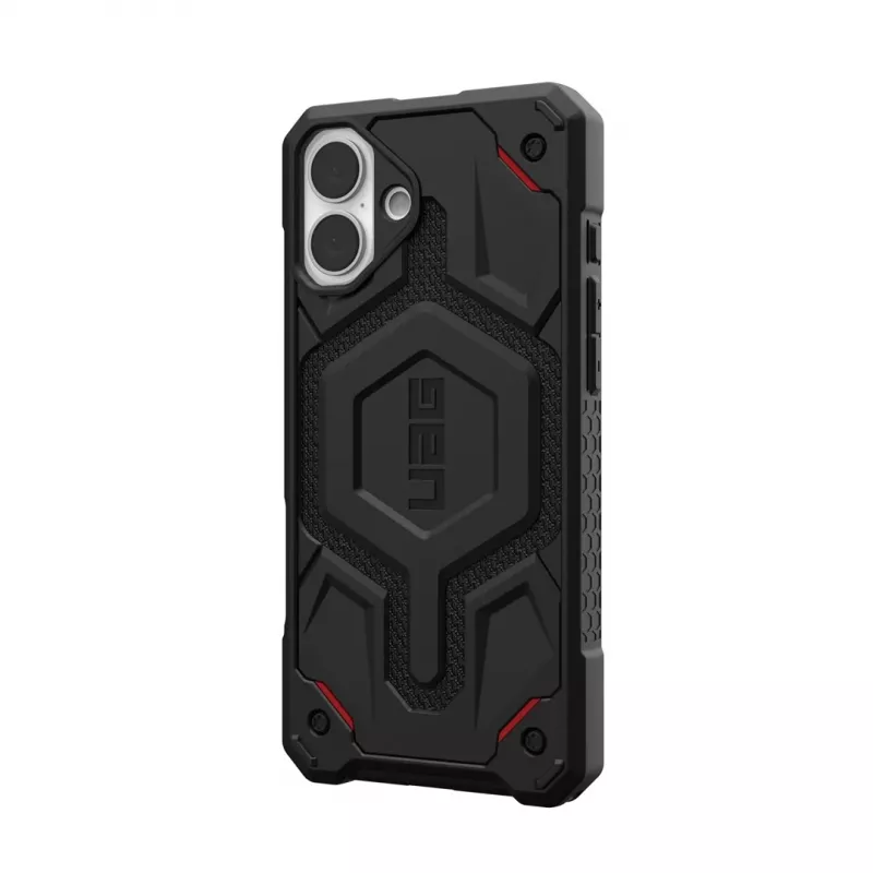 Capa para telemóvel UAG Monarch Pro Kevlar para Apple iPhone 16 Plus, 6,7 polegadas, preta