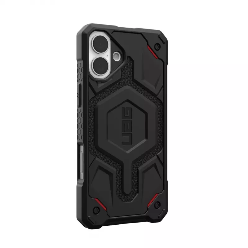 Capa para telemóvel UAG Monarch Pro Kevlar para Apple iPhone 16 Plus, 6,7 polegadas, preta