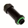 Bitspower Aqua-Pipe II (41-69mm) para depósito de compensação - rosca G1/4, preto mate
