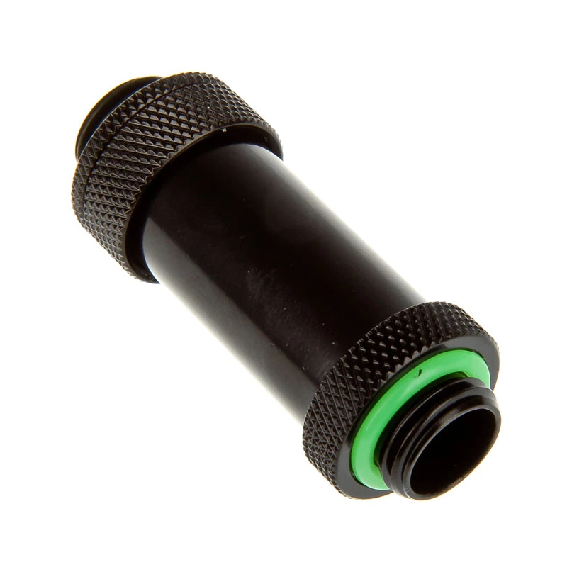 Bitspower Aqua-Pipe II (41-69mm) para depósito de compensação - rosca G1/4, preto mate