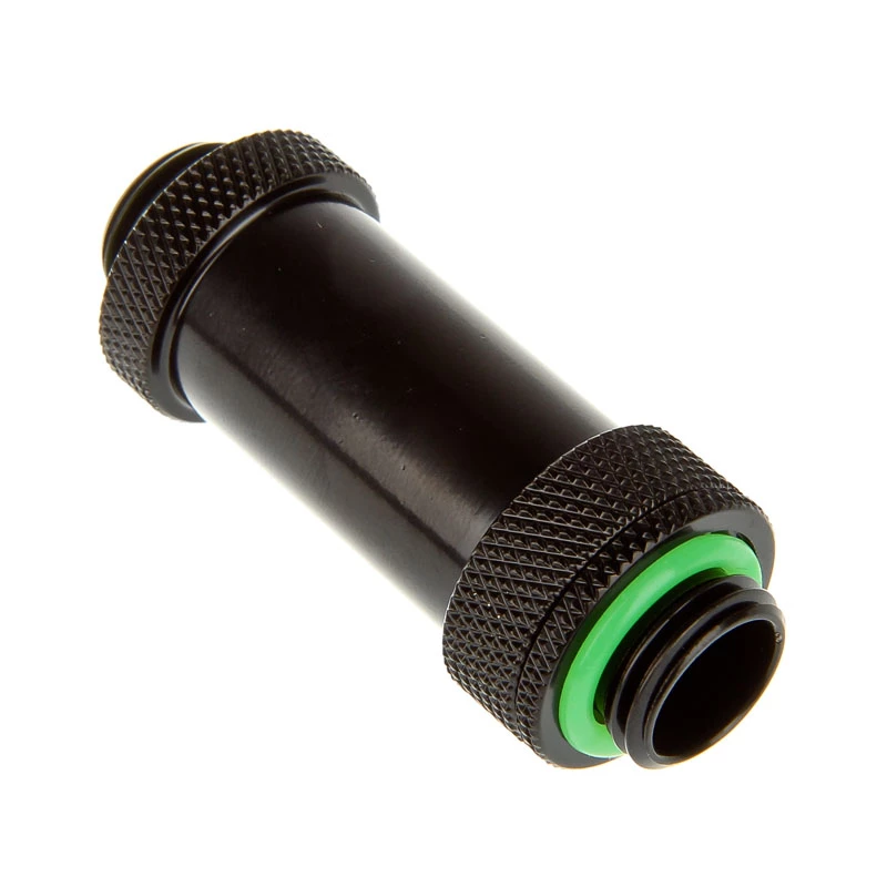 Bitspower Aqua-Pipe II (41-69mm) para depósito de compensação - rosca G1/4, preto mate