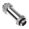 Bitspower Aqua-Pipe II (41-69mm) para depósito de compensação - rosca G1/4, prateado brilhante