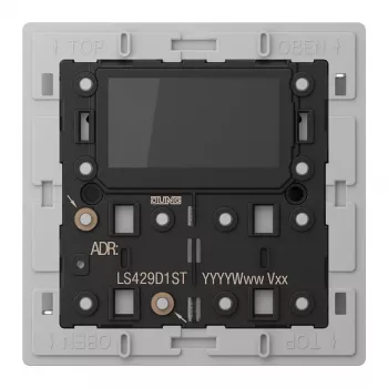 Módulo controlador de sala KNX JUNG LS 429 D 1ST F40 Secure série branco alpino