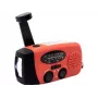 Rádio solar de emergência Denver SCR-2005 com AM/FM, luz LED, SOS e power bank