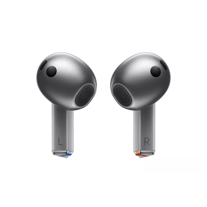 Auscultadores Samsung Galaxy Buds3 True Wireless Stereo (TWS) in-ear com cancelamento ativo de ruído, Bluetooth 5.4, IP57, prateado