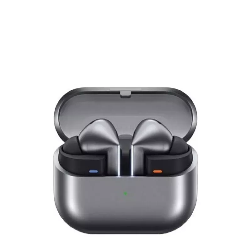 Auscultadores Samsung Galaxy Buds3 True Wireless Stereo (TWS) in-ear com cancelamento ativo de ruído, Bluetooth 5.4, IP57, prateado