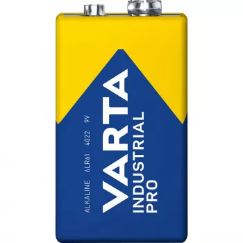 Pilha VARTA 6LR61/6LP3146/9V bloco (4022) Industrial Pro, pack de 20, caixa com tabuleiro de película