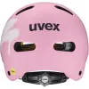 Capacete de bicicleta para criança UVEX Kid 4 Style MIPS - Spray Strawberry Matt (51-55 cm)