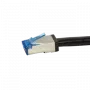 Cabo de rede LogiLink Professional Cat6a S/FTP 0,5m preto