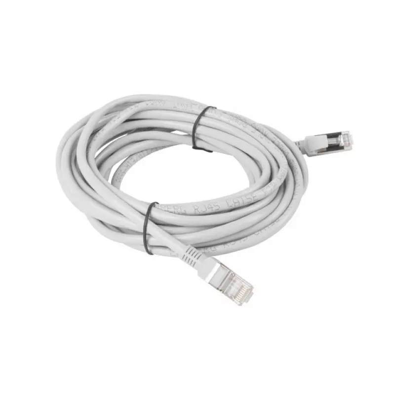 Cabo de rede Lanberg PCF5-10CC-0500-S Cat5e F/UTP (FTP) 5 m cinzento