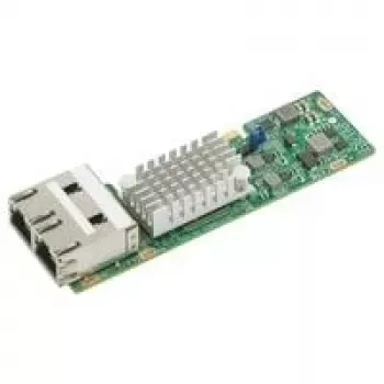 Placa de rede Supermicro AOC-CTGS-I2T-O Dual-Port 10GBASE-T PCI Express 2.1 x8 (Low Profile)