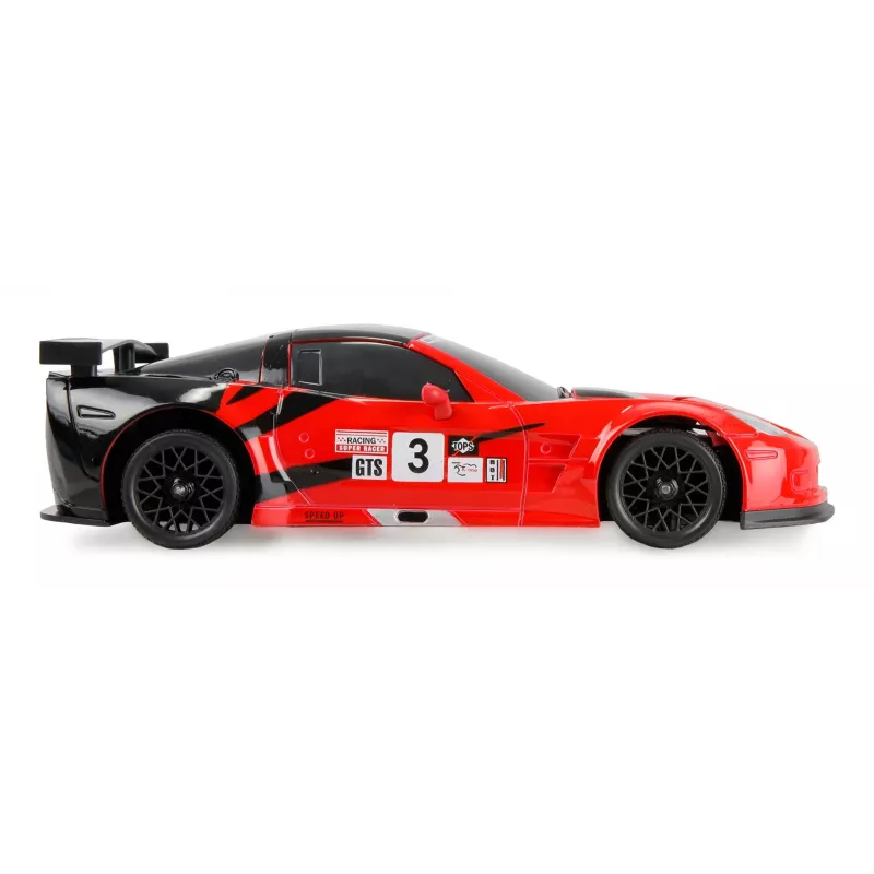 Carro RC drift Amewi Corvette C6R 1:18 4WD RTR elétrico brushed