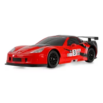 Carro RC drift Amewi Corvette C6R 1:18 4WD RTR elétrico brushed