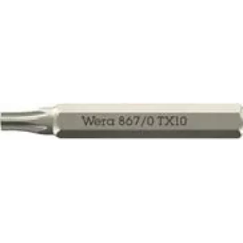 Ponta Torx Wera 867 Micro Torx T10 1 unid. (05058133001)