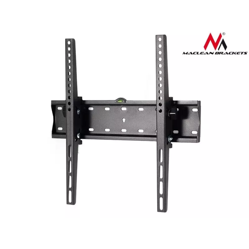 Suporte de parede fixo para TV MACLEAN MC-665 para ecrãs de 32-55 polegadas, preto, até 40 kg, VESA 400x400