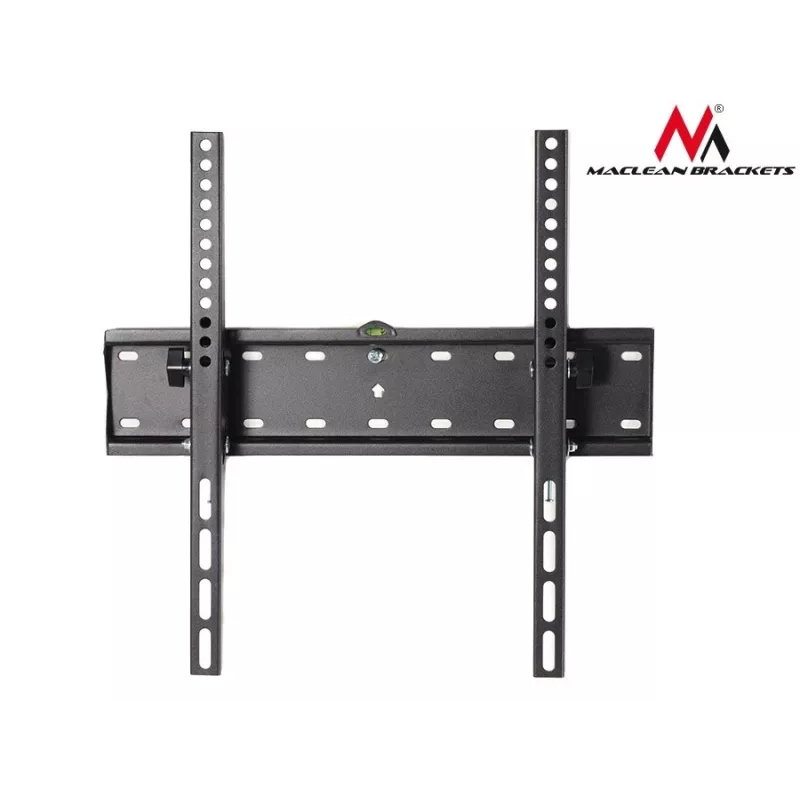 Suporte de parede fixo para TV MACLEAN MC-665 para ecrãs de 32-55 polegadas, preto, até 40 kg, VESA 400x400