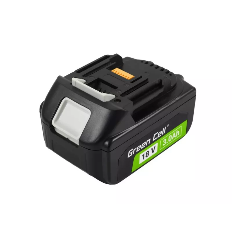 Bateria GREENCELL Green Cell BL1830 para ferramentas elétricas Makita LXT 18V 3Ah recarregável de substituição