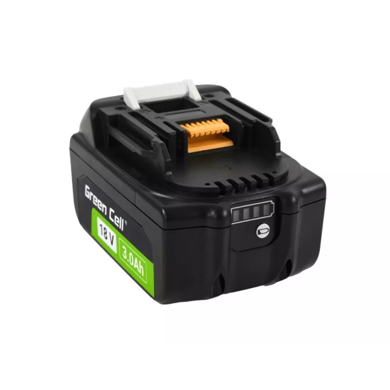 Bateria GREENCELL Green Cell BL1830 para ferramentas elétricas Makita LXT 18V 3Ah recarregável de substituição
