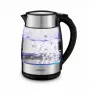 Chaleira elétrica Zelmer ZCK8026 1,7 L 2200 W preta, transparente
