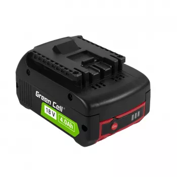 Bateria Green Cell PTBO18V4 para ferramentas elétricas Bosch 18V 4Ah Li-Ion substituição GBA1600Z00038