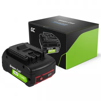 Bateria Green Cell PTBO18V4 para ferramentas elétricas Bosch 18V 4Ah Li-Ion substituição GBA1600Z00038