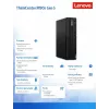 Lenovo ThinkCentre M90s Gen 5 PC de secretária SFF, Intel Core i5-14600, 16GB RAM, 512GB SSD, Intel UHD 770, DVD-RW, Wi-Fi, Bluetooth, Windows 11 Pro, preto, 3 anos no local + 1 ano Premier Support