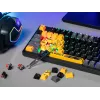 Teclado mecânico A4Tech Bloody S98 Sports Lime, switches BLMS Red Plus, 98 teclas compacto, retroiluminação RGB, USB-C removível
