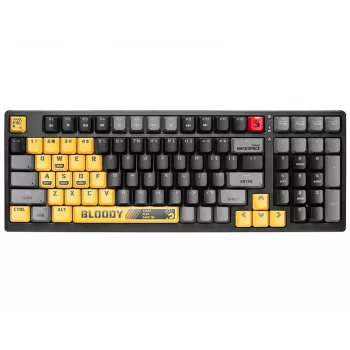 Teclado gaming mecânico A4Tech Bloody S98 USB Sports Lime (switches BLMS Red Plus)
