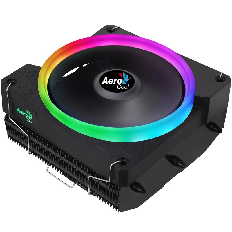 Arrefecedor de CPU AeroCool Cylon 3H ARGB 120mm preto