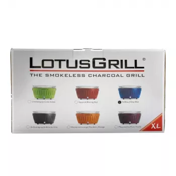 Grelhador a carvão portátil LotusGrill G435 U Blue