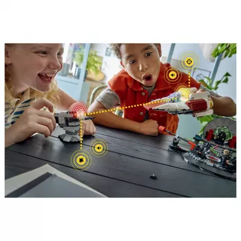 LEGO Star Wars SMART Play: A-Wing e o duelo na sala do trono (75427)