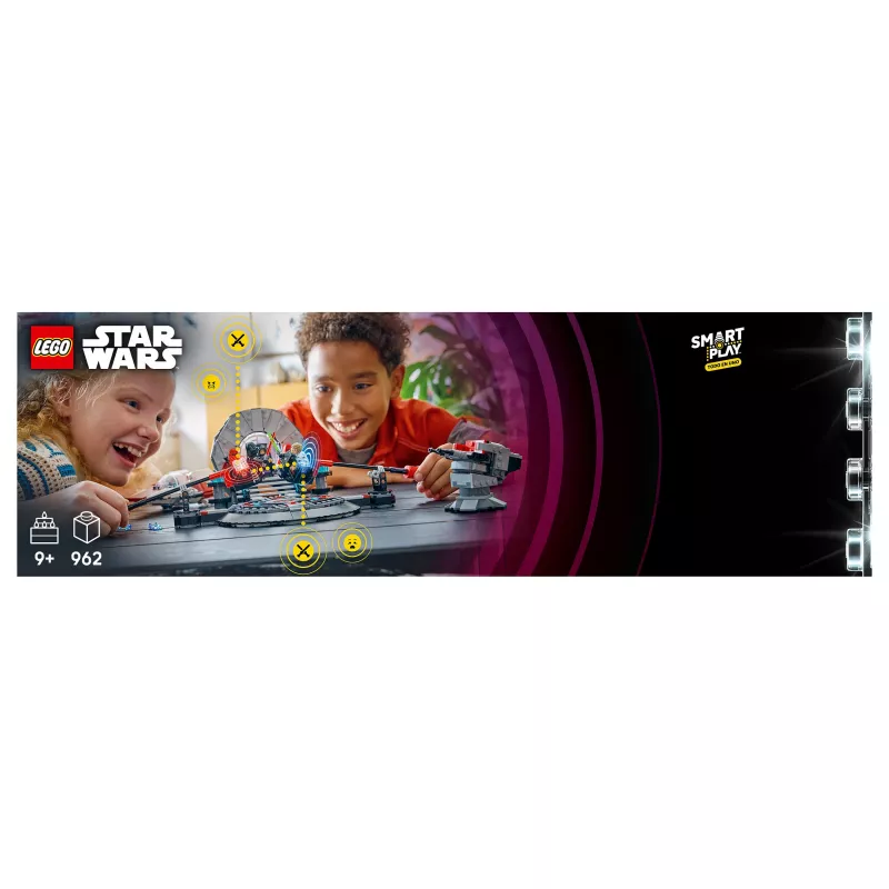 LEGO Star Wars SMART Play: A-Wing e o duelo na sala do trono (75427)