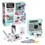 Máquina fotográfica instantânea retrô Canal Toys - impressora térmica preto e branco, LCD 2,4
