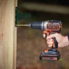 Black & Decker BL186KB-QW berbequim de percussão sem escovas a bateria 18V 1650 RPM (2 baterias de 1.5Ah, carregador, mala)