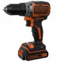 Black & Decker BL186KB-QW berbequim de percussão sem escovas a bateria 18V 1650 RPM (2 baterias de 1.5Ah, carregador, mala)